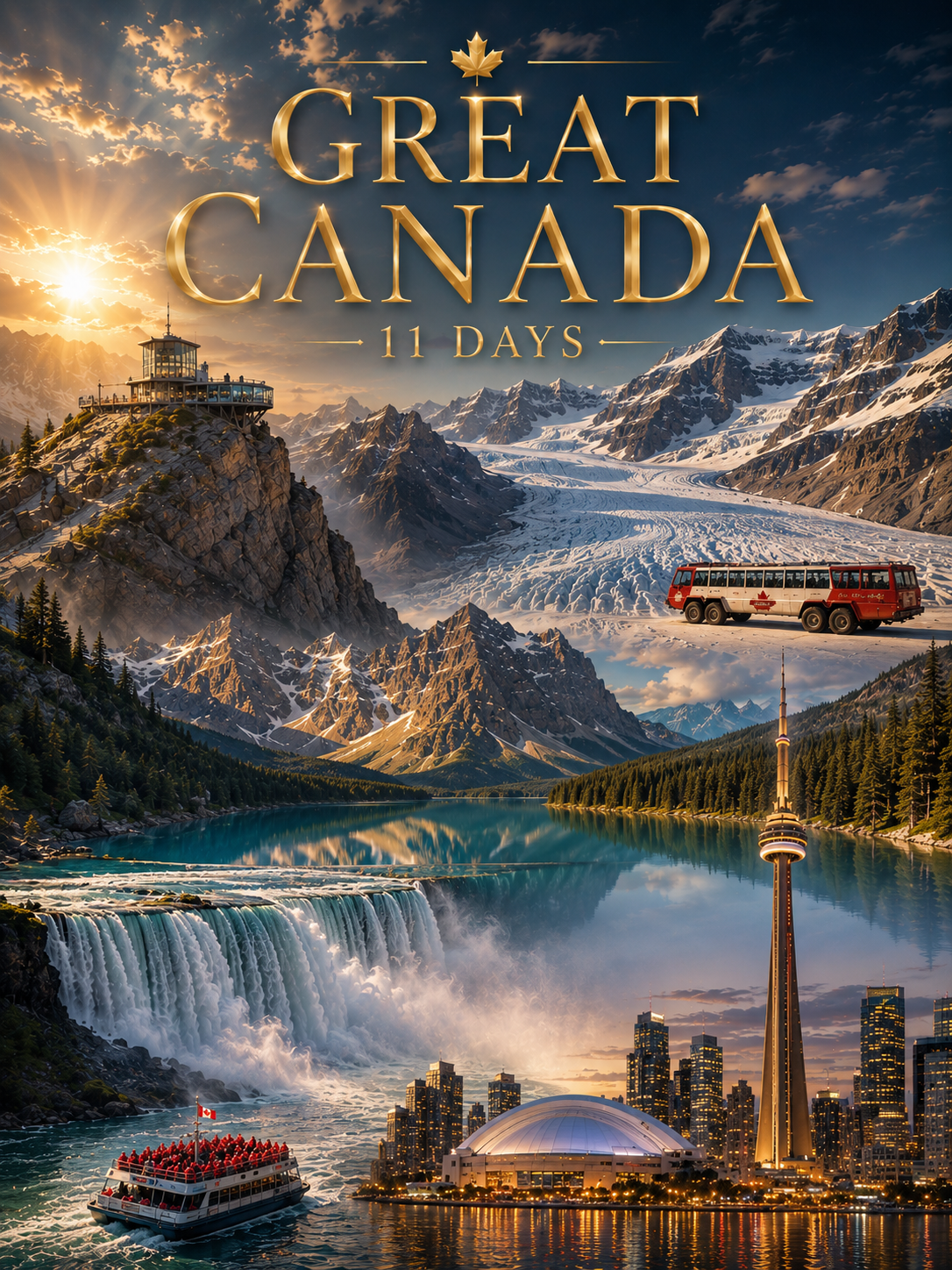 CANNADA - AMERICA 10 DAYS